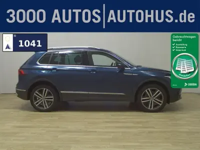 Usata VW Tiguan Elegance 200 CV (147 kW) 2021 Blu SUV