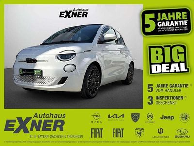 Begagnad Fiat 500e La Prima 86 kW (118 HK) 2022 Vit Cab