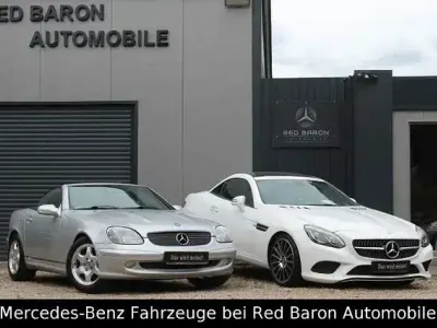 Gebraucht Mercedes SLK200 163 PS (119 kW) 2003 Silber Cabrio