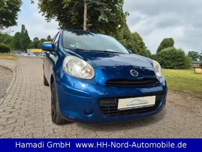 Gebraucht Nissan Micra Visia 80 PS (58 kW) 2014 Blau Kleinwagen
