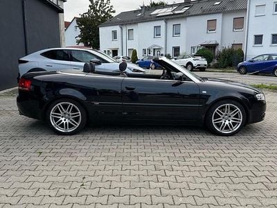 Schwarz Gebraucht 2008 Audi A4 Cabriolet S-Line Cabrio | 8.200 € (Fairer Preis)