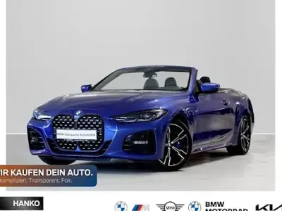 Usata BMW 420 M Sport 184 CV (135 kW) 2022 Blu Cabrio