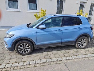 Gebraucht VW T-Cross R-line 116 PS (85 kW) 2024 Blau SUV