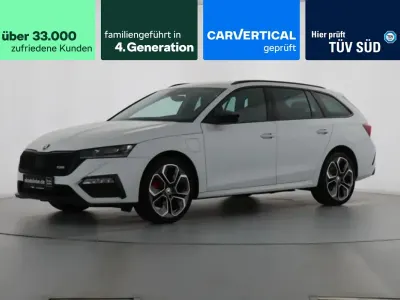 Gebraucht Skoda Octavia RS 245 PS (180 kW) 2022 Moonweiss metallic Kombi