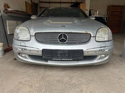 Gebraucht Mercedes SLK230 197 PS (144 kW) 2001 Silber Cabrio