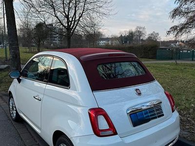 Gebraucht Fiat 500C Lounge 69 PS (50 kW) 2016 Weiß Cabrio