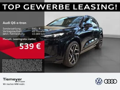 Gebraucht Audi Q6 e-tron S-Line 225 kW (306 PS) 2025 Schwarz SUV