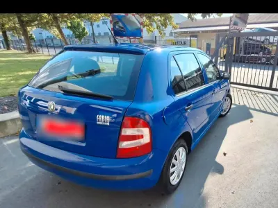 Gebraucht Skoda Fabia 45 PS (33 kW) 2007 Blau Kleinwagen