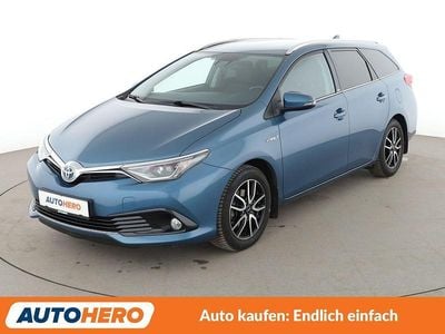 Gebraucht Toyota Auris Touring Sports Edition-S 136 PS (100 kW) 2016 Blau Kombi