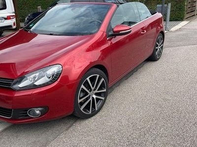 Second-hand VW Golf Cabriolet 122 CP (89 kW) 2012 Roșu Cabrio