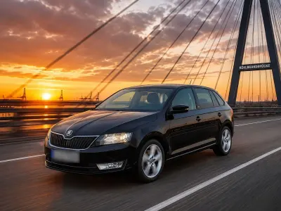 Gebraucht Skoda Rapid Joy 110 PS (80 kW) 2016 Schwarz Kleinwagen