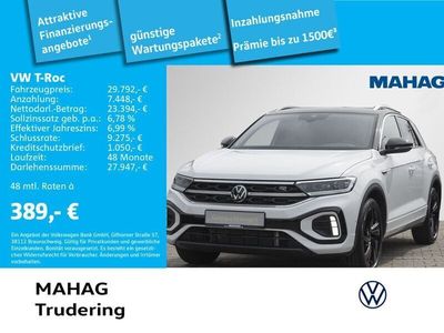 Gebraucht VW T-Roc IQ Drive 150 PS (110 kW) 2023 Weiß SUV