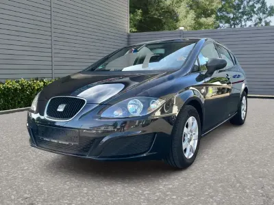Gebraucht Seat Leon Basis 86 PS (63 kW) 2011 Schwarz Kleinwagen