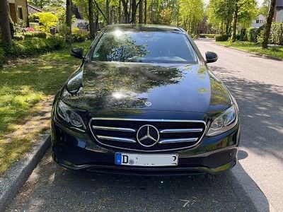Usata Mercedes E220 Avantgarde 194 CV (142 kW) 2017 Nero Berlina