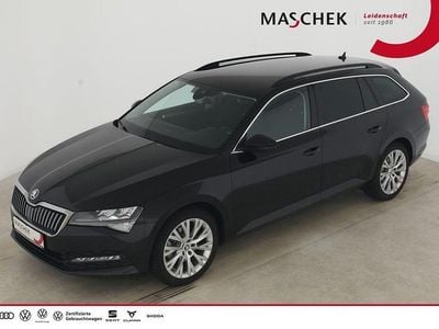 Gebraucht Skoda Superb Ambition 218 PS (160 kW) 2024 Black magic perleffekt Kombi