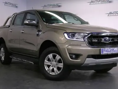 Gebraucht Ford Ranger Limited 212 PS (155 kW) 2022 Pyritsilber metallic Pickup