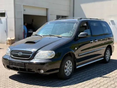Gebraucht Kia Carnival EX 144 PS (105 kW) 2006 Schwarz Van / Kleinbus