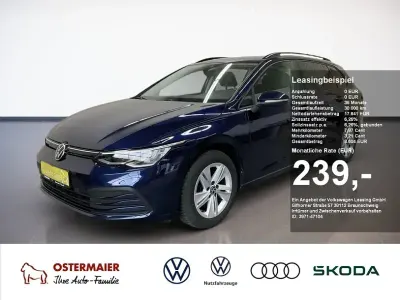 Second-hand VW Golf VIII Life 116 CP (85 kW) 2021 Albastru Break