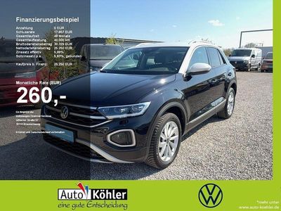 Second-hand VW T-Roc Style 150 CP (110 kW) 2024 Negru SUV