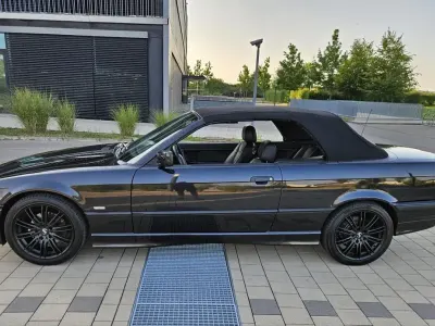 Gebraucht BMW 320 Cabriolet 150 PS (110 kW) 1999 Schwarz Cabrio