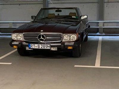 Usata Mercedes SL380 163 CV (119 kW) 1985 Marrone Cabrio