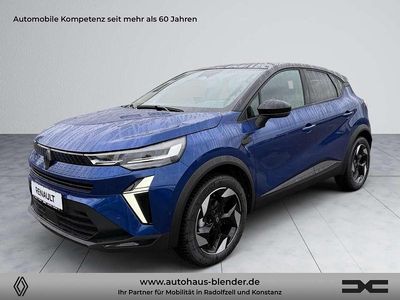 Neu Renault Captur Techno 91 PS (66 kW) 2026 Ironblau metallic, black pear SUV