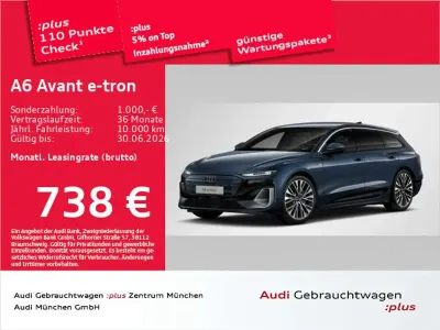 Używany Audi A6 e-tron S-Line 269 kW (367 KM) 2025 Niebieski Kombi
