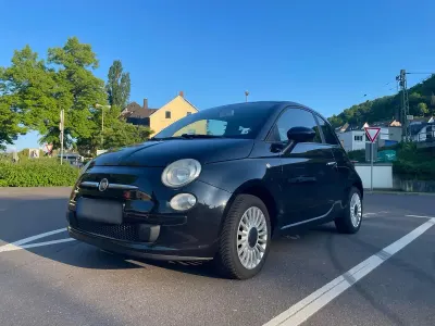 Gebraucht Fiat 500 69 PS (50 kW) 2011 Schwarz Kleinwagen