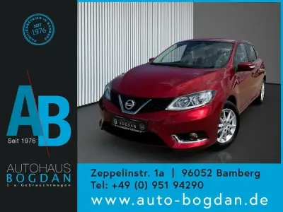 Gebraucht Nissan Pulsar Tekna 116 PS (85 kW) 2018 Rot Kleinwagen