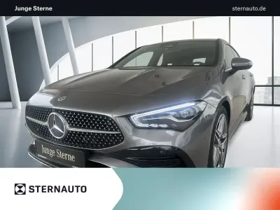 Gebraucht Mercedes CLA180 Shooting Brake AMG line 136 PS (100 kW) 2025 Metalliclack mountaingrau Kombi