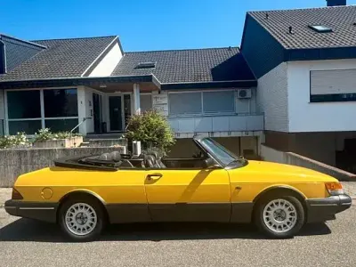 Gebraucht Saab 900 Cabriolet 175 PS (128 kW) 1988 Gelb Cabrio