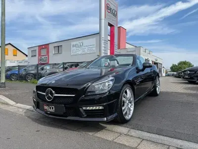 Gebraucht Mercedes SLK55 AMG AMG 421 PS (309 kW) 2012 Schwarz Cabrio