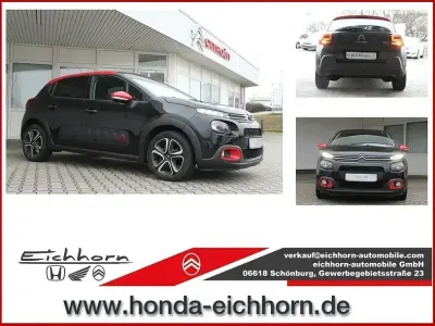Gebraucht Citroën C3 Shine 110 PS (80 kW) 2019 Schwarz Kleinwagen
