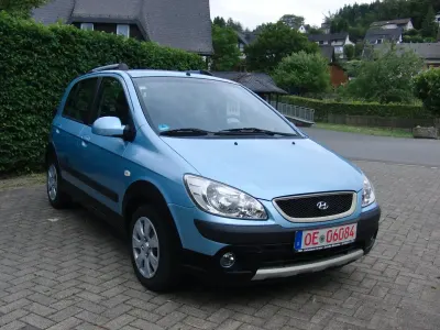 Gebraucht Hyundai Getz 97 PS (71 kW) 2007 Blau Kleinwagen