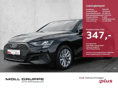 Gebraucht Audi A3 Ambiente 150 PS (110 kW) 2022 Brillantschwarz Limousine