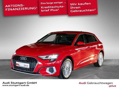 Gebraucht Audi A3 Advanced Plus 204 PS (150 kW) 2022 Rot Limousine