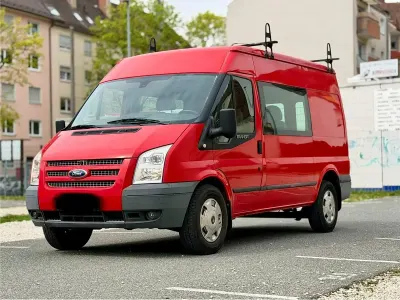 Second-hand Ford Transit 140 CP (102 kW) 2013 Roșu Monovolum