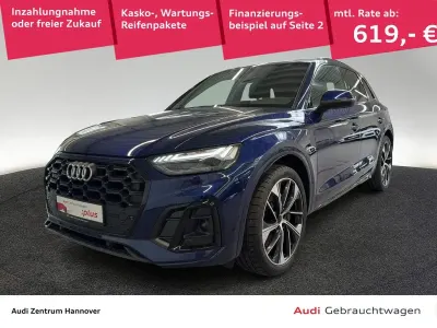 Gebraucht Audi SQ5 Ambiente 341 PS (250 kW) 2023 Navarrablau metallic SUV