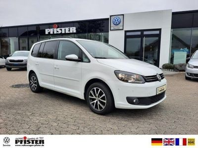 Gebraucht VW Touran Comfortline 140 PS (102 kW) 2015 Weiß Van / Kleinbus