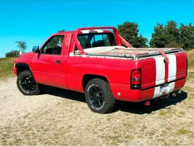 Brugt Dodge Ram 300 HK (220 kW) 1998 Rød Pickup / Ladvogn