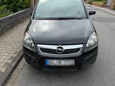 Gebraucht Opel Zafira 2006 Schwarz Van / Kleinbus