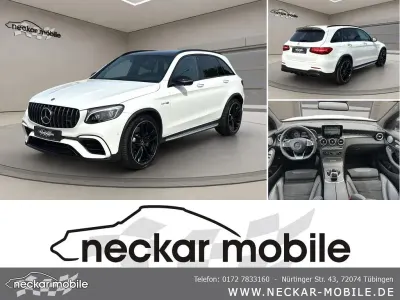 Gebraucht Mercedes GLC63 AMG AMG 476 PS (350 kW) 2019 Polarweiss  unilack SUV