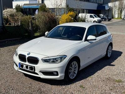 Gebraucht BMW 116 Advantage 109 PS (80 kW) 2016 Weiß Kleinwagen