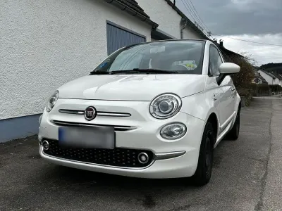 Second-hand Fiat 500C Lounge 86 CP (63 kW) 2017 Alb Cabrio