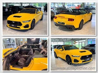 Second-hand Ford Mustang GT 446 CP (328 kW) 2024 Galben Cabrio