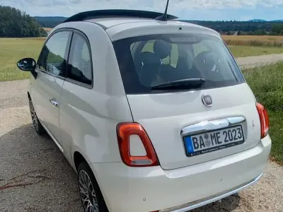 Gebraucht Fiat 500 Lounge 86 PS (63 kW) 2019 Weiß Kleinwagen