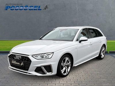 Gebraucht Audi A4 S-Line 204 PS (150 kW) 2023 Weiß Kombi