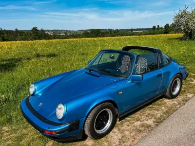 Occasion Porsche 911SC 204 PK (150 kW) 1982 Blauw Cabriolet
