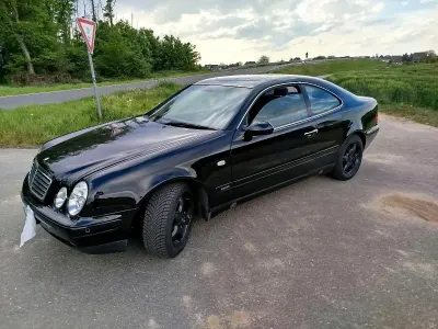 Usata Mercedes CLK230 193 CV (141 kW) 1998 Nero Coupé