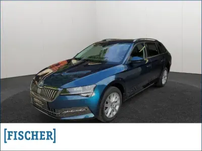 Gebraucht Skoda Superb Style 200 PS (147 kW) 2022 Blau Kombi